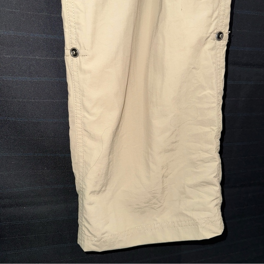 NWT White Sierra Roll Up Tan Khaki Hiking Performance Pant Women’s XL Gorpcore - Picture 5 of 15